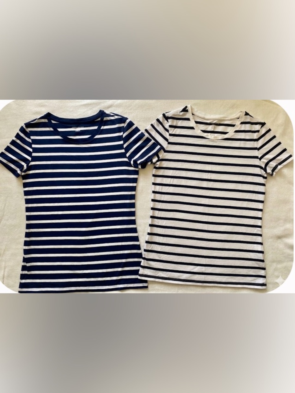 2-Piece Nautical Style Striped Tees Bundle
